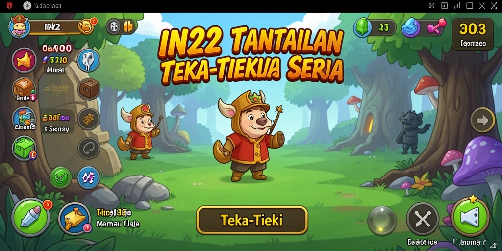 Tampilan antarmuka game Teka-Teki yang interaktif dan menarik.