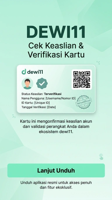 Tampilan kanal resmi dewi11